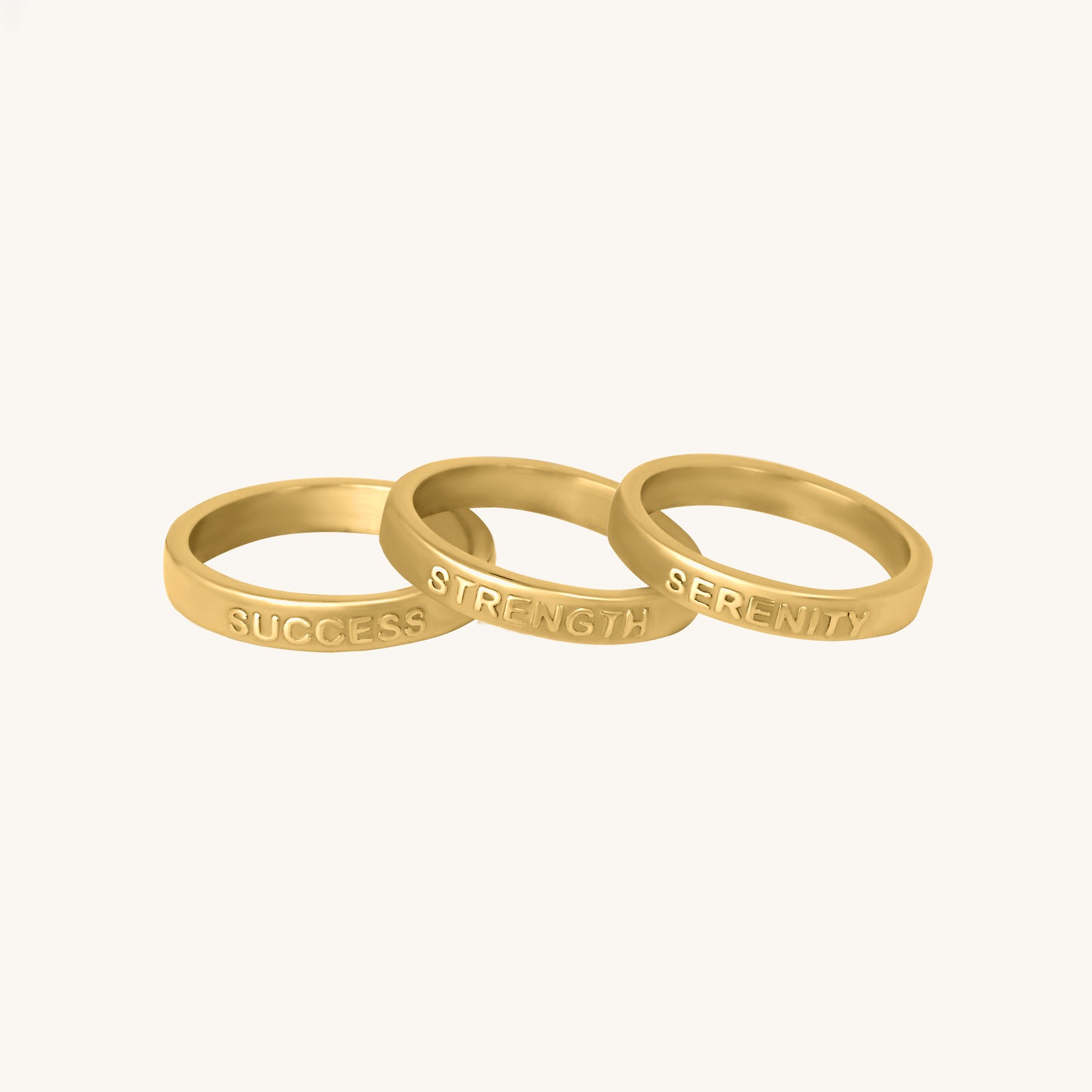 Tiffany Mantra Rings